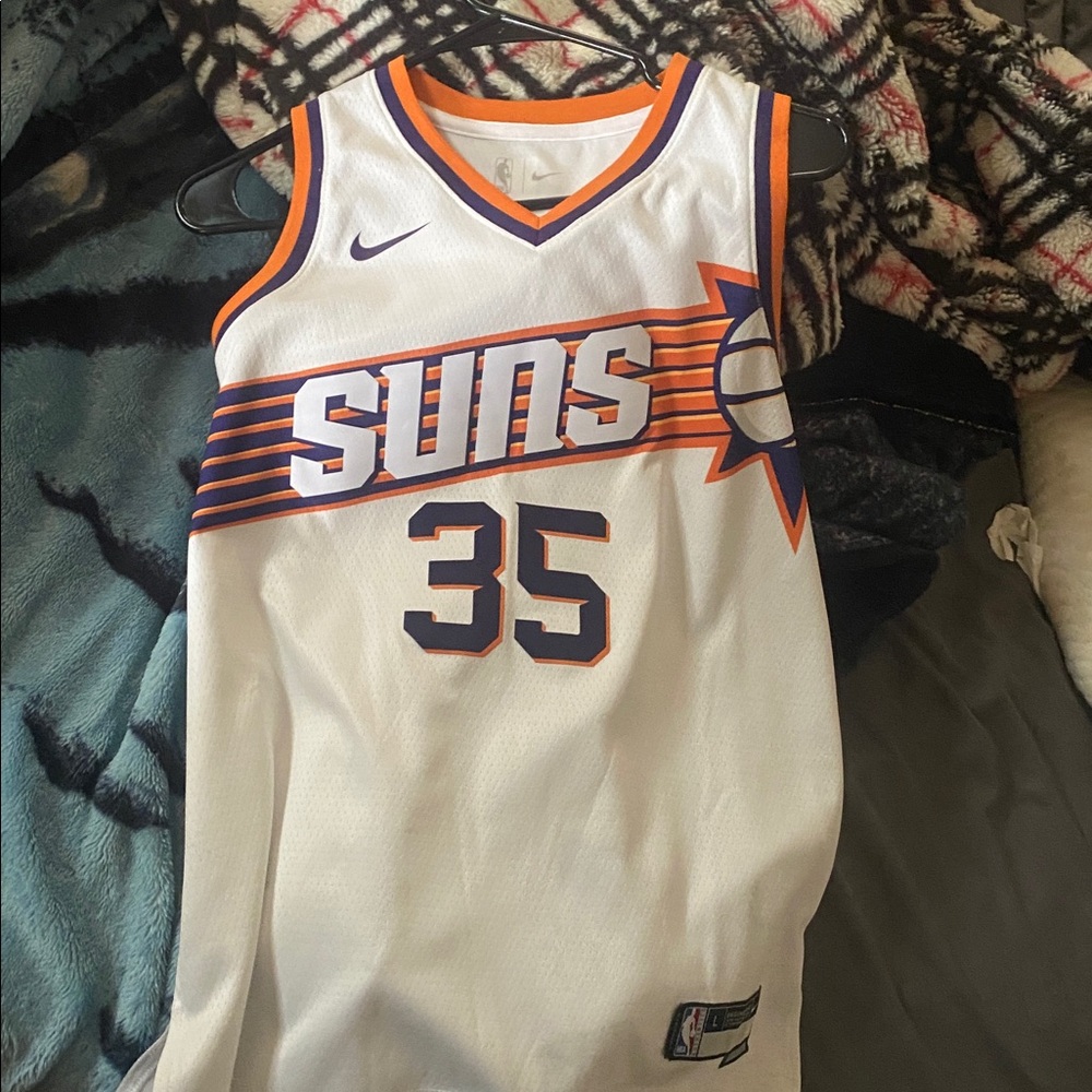 NBA Authentic White Jersey with Black Accents